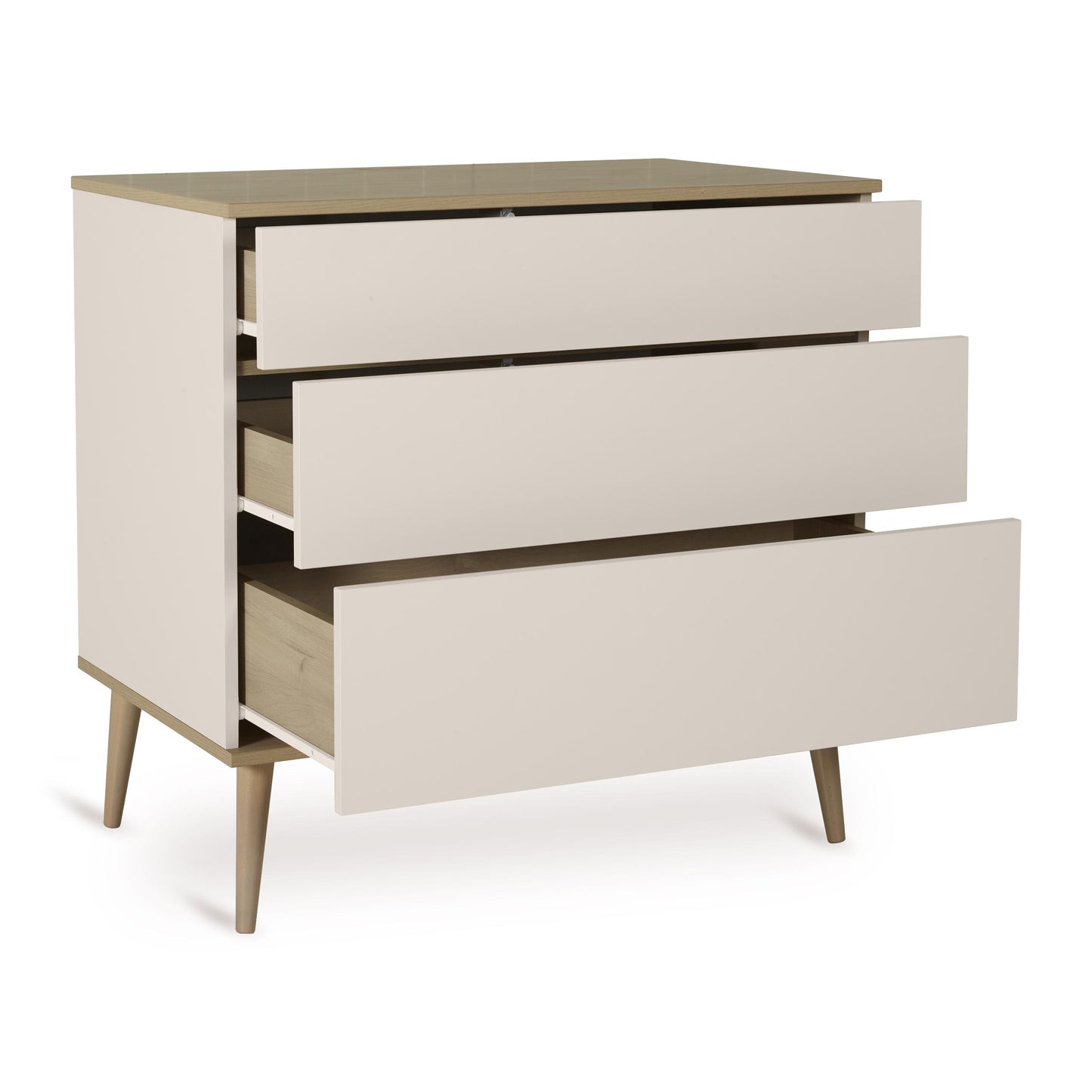 Quax Flow 3 Drawer Chest Clay