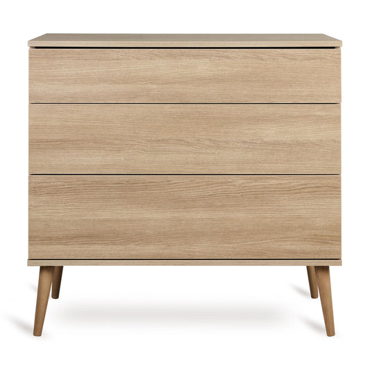 Quax Flow 3 Drawer Chest Honey Ash