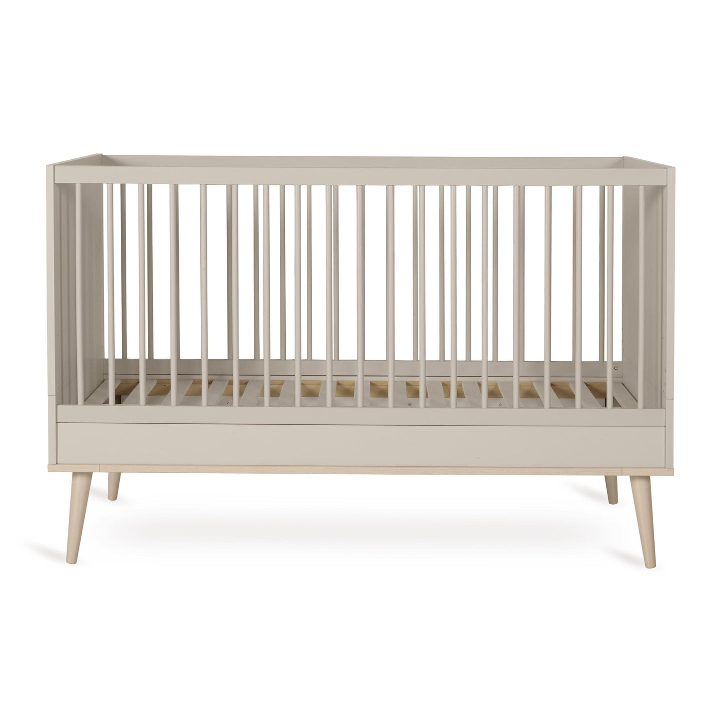 Quax Flow Convertible Cot Bed 140 x 70cm Clay