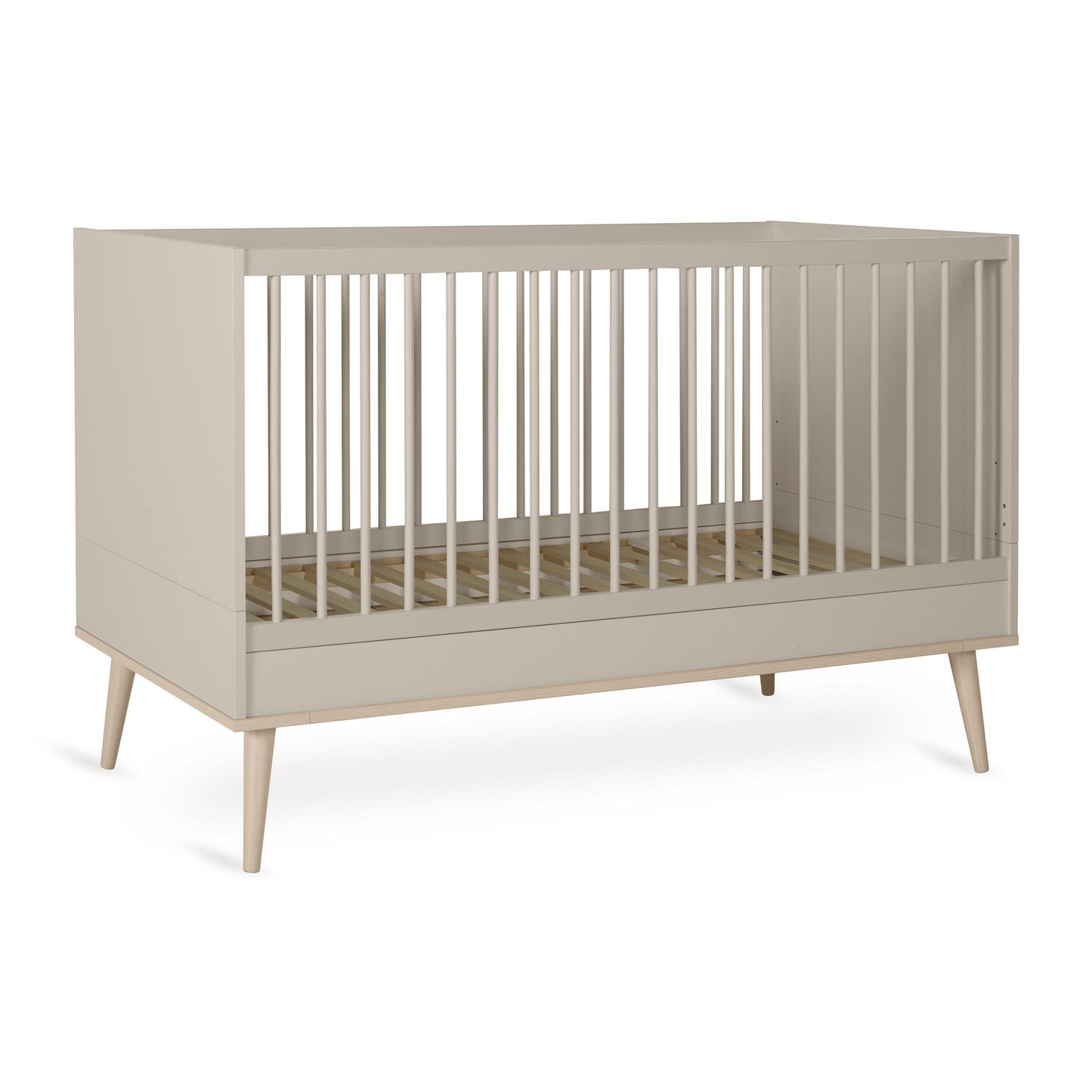 Quax Flow Convertible Cot Bed 140 x 70cm Clay