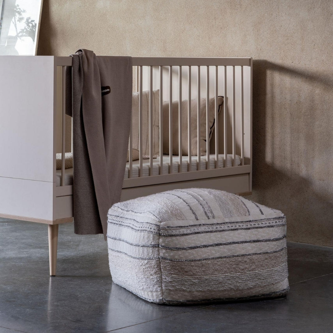 Quax Flow Convertible Cot Bed 140 x 70cm Clay