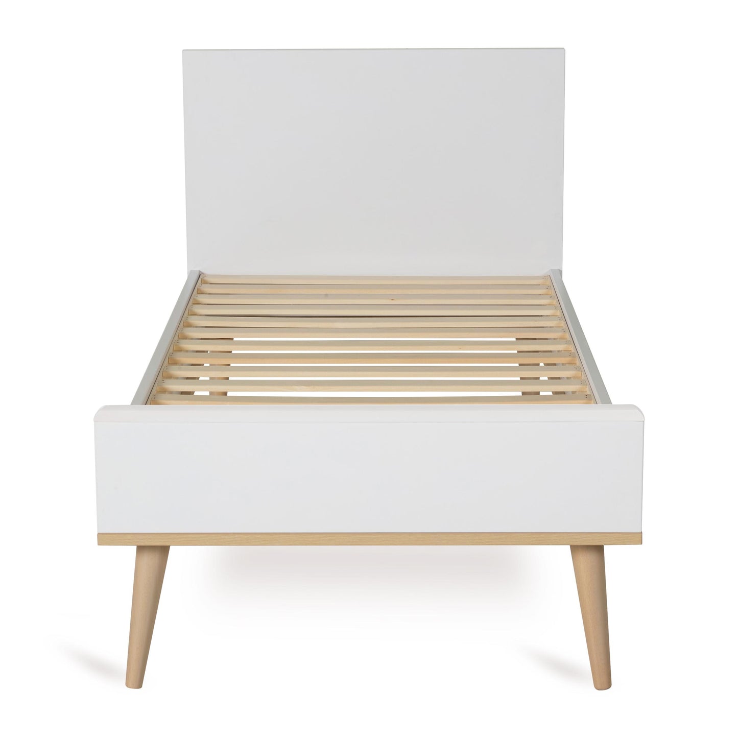 Quax Flow Convertible Cot Bed 140 x 70cm White