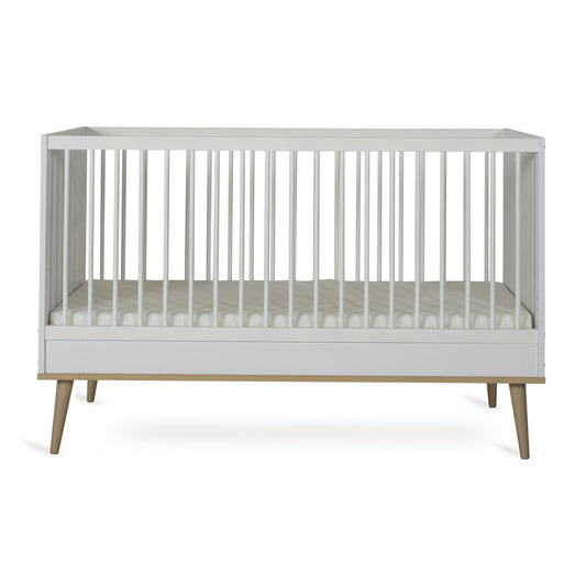 Quax Flow Convertible Cot Bed 140 x 70cm White