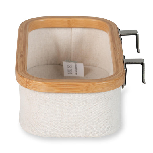Quax Hanging Basket For Baby Changing Table Wipes Beige Natural