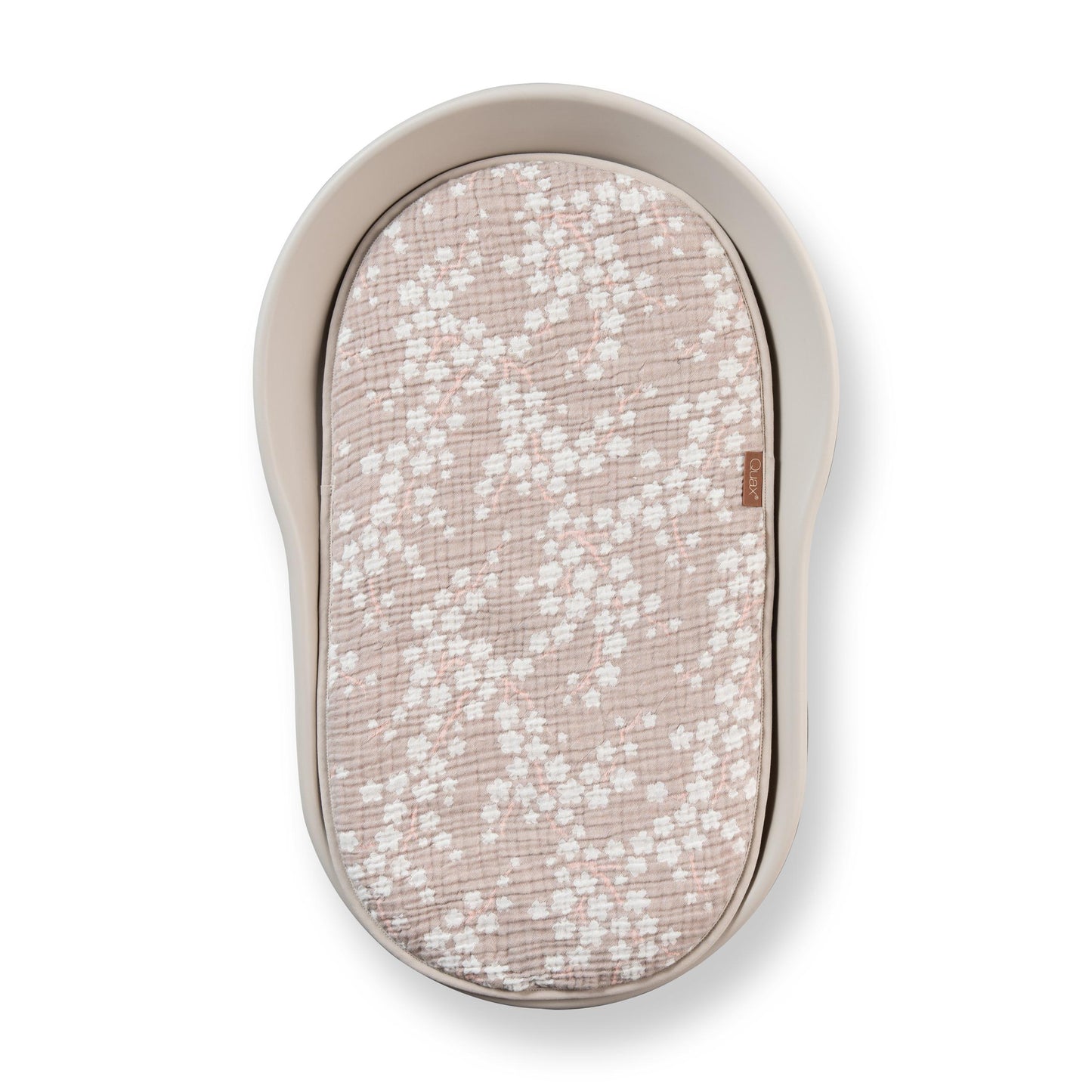 Quax Mamee Inlay Cushion Natural Collection Blossom