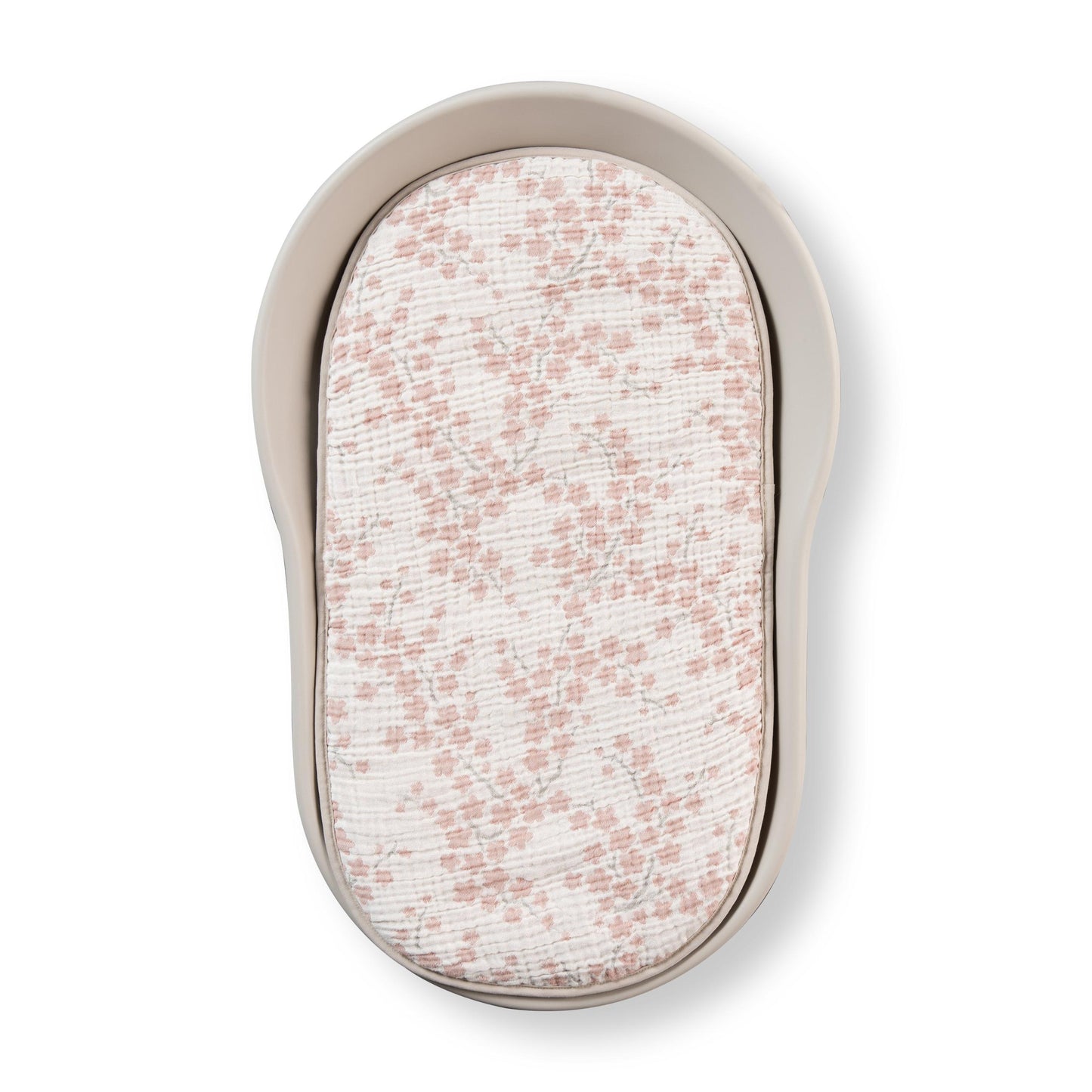 Quax Mamee Inlay Cushion Natural Collection Blossom