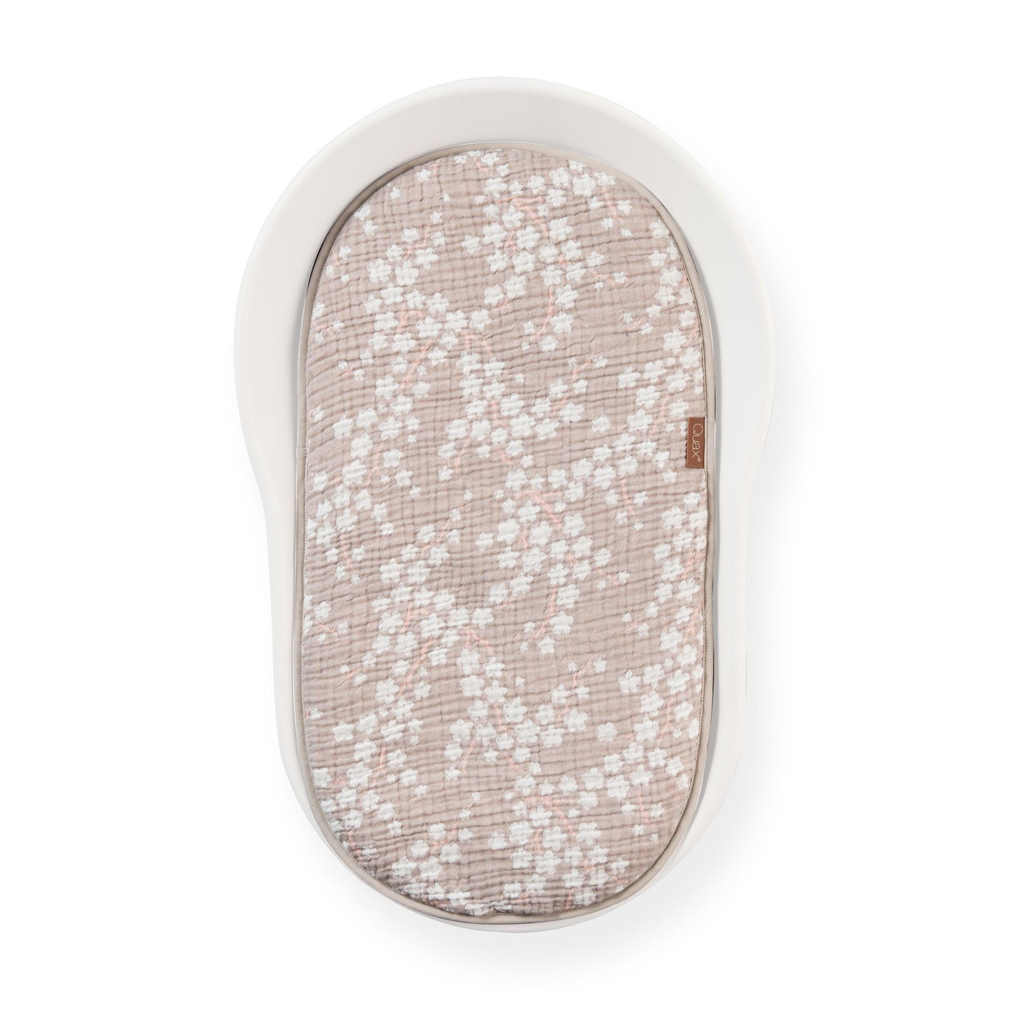Quax Mamee Inlay Cushion Natural Collection Blossom