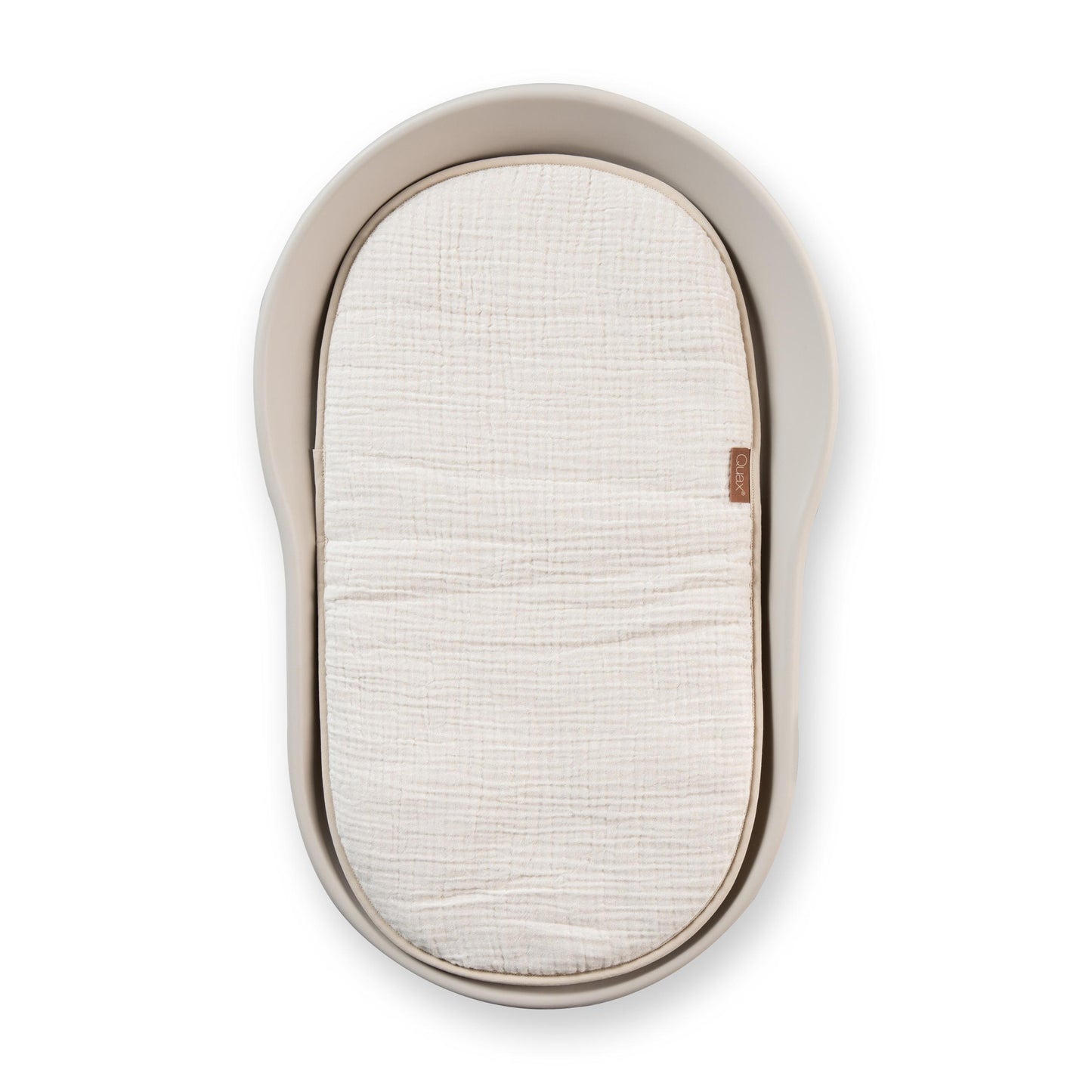 Quax Mamee Inlay Cushion Natural Collection Clay