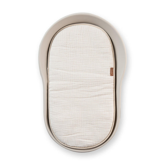 Quax Mamee Inlay Cushion Natural Collection Clay