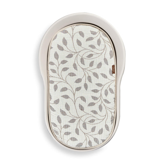 Quax Mamee Inlay Cushion Natural Collection Leaf