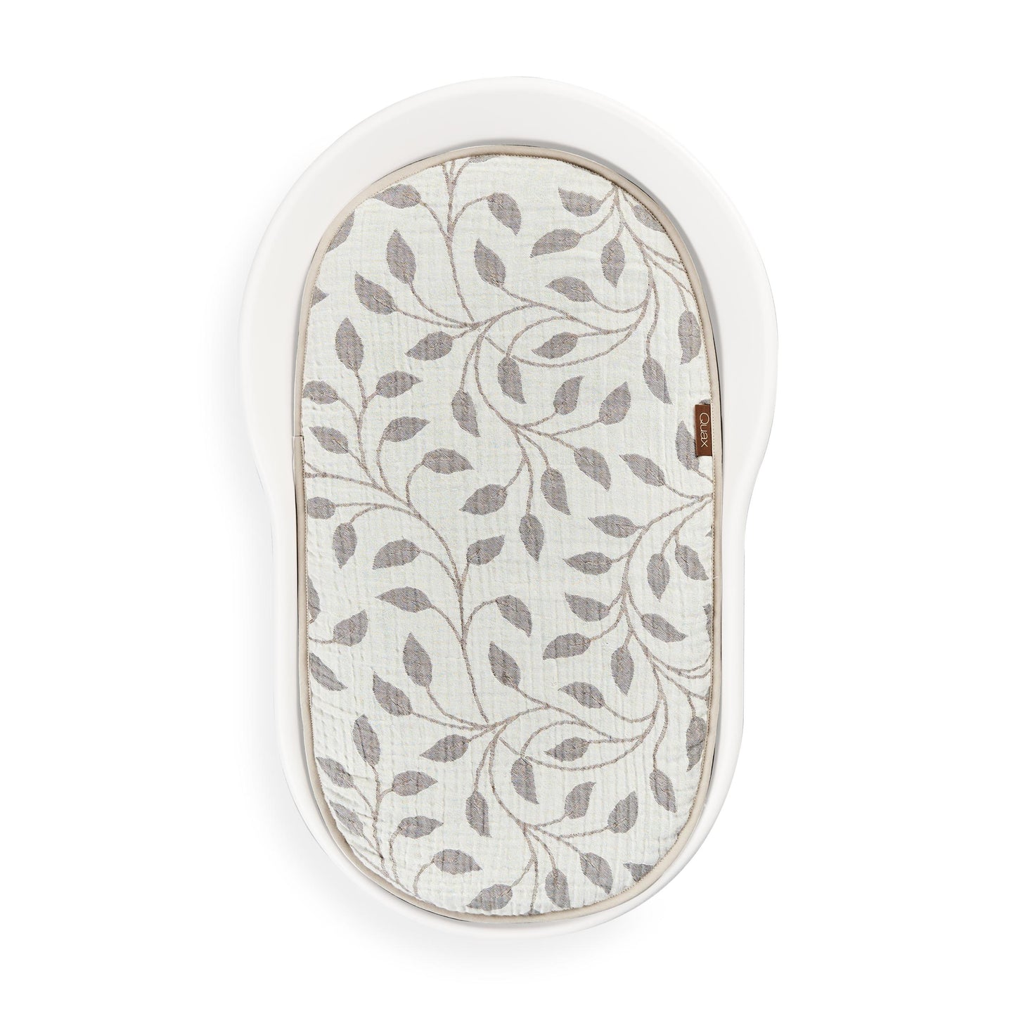Quax Mamee Inlay Cushion Natural Collection Leaf