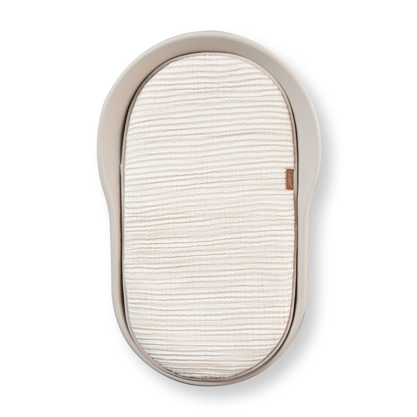 Quax Mamee Inlay Cushion Natural Collection Stripes