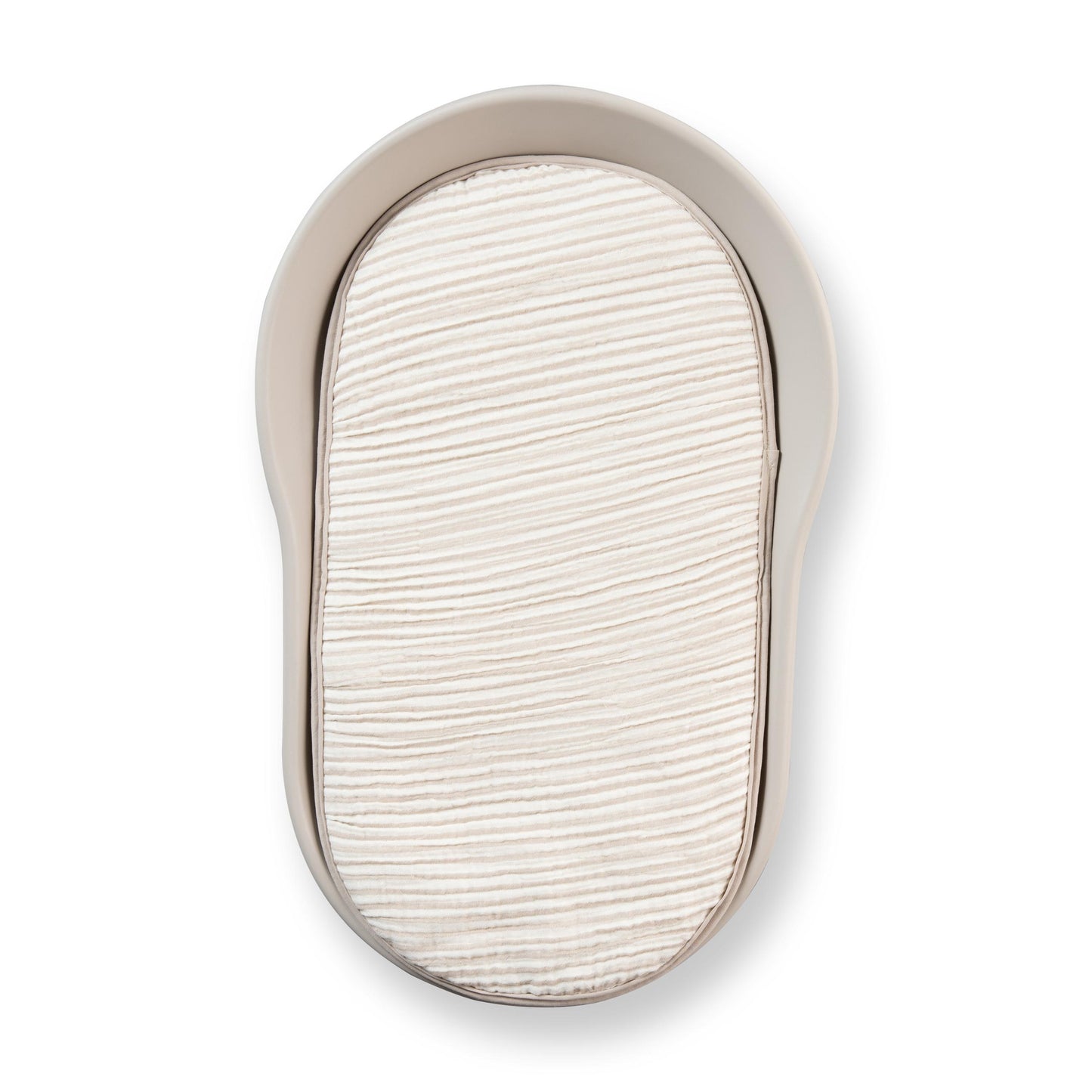 Quax Mamee Inlay Cushion Natural Collection Stripes