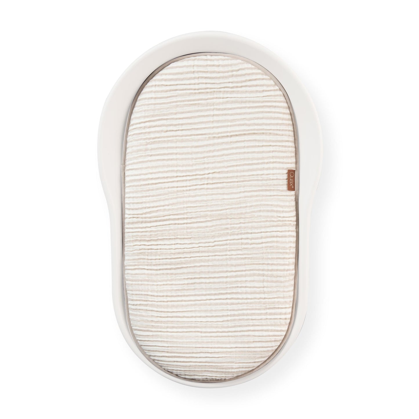 Quax Mamee Inlay Cushion Natural Collection Stripes
