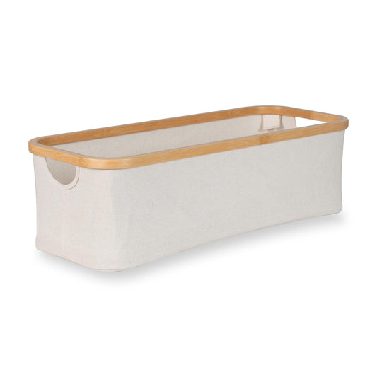 Quax Storage Basket For Baby Changing Table 60 x 24 cm Beige Natural