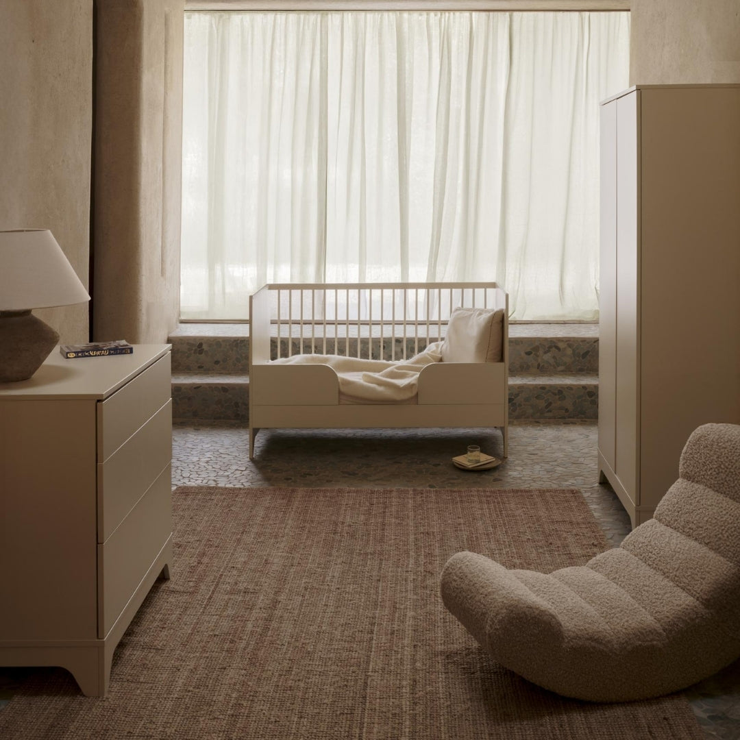 Quax Tsugi Convertible Cot Bed 140 x 70cm Butter