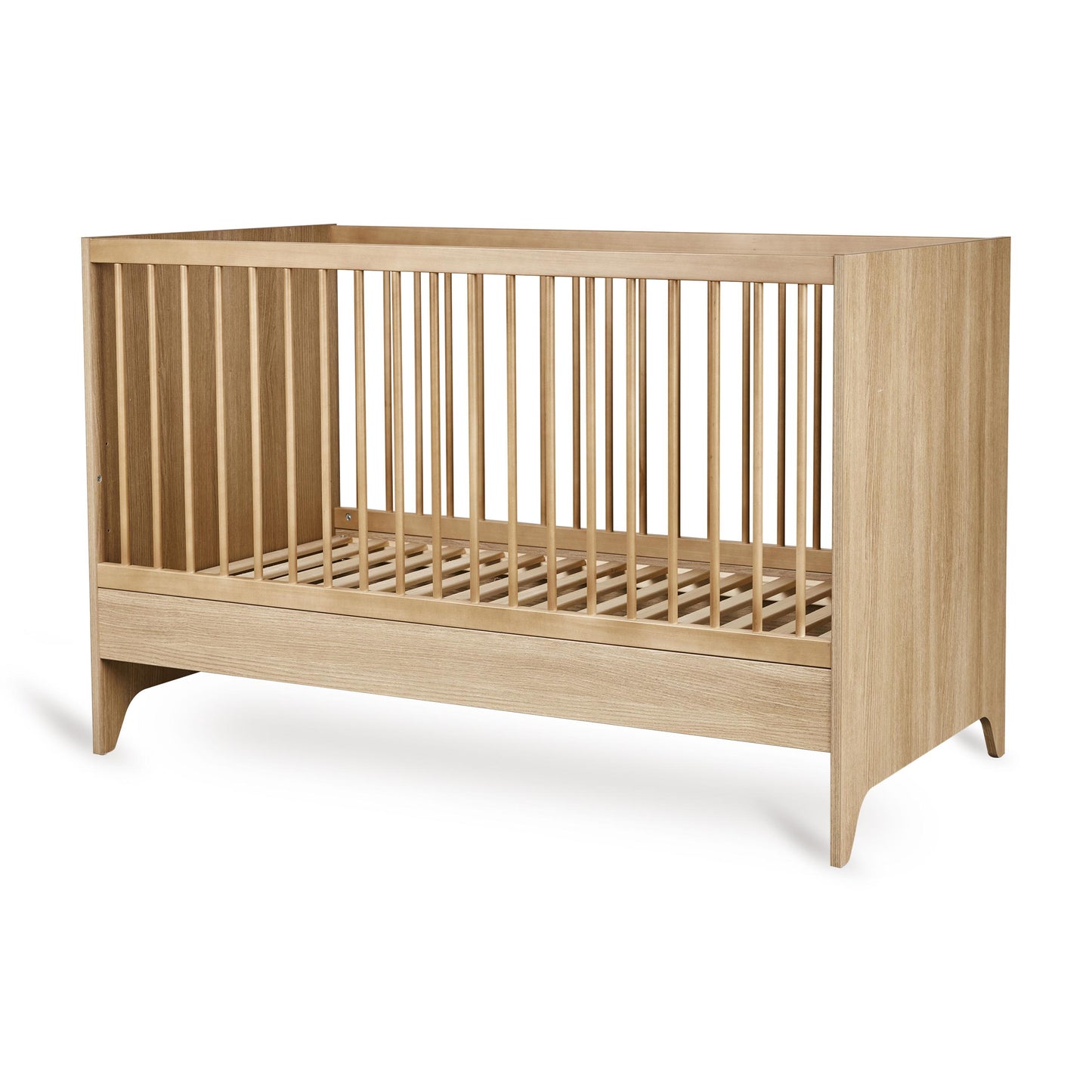Quax Tsugi Convertible Cot Bed 140 x 70cm Honey Ash