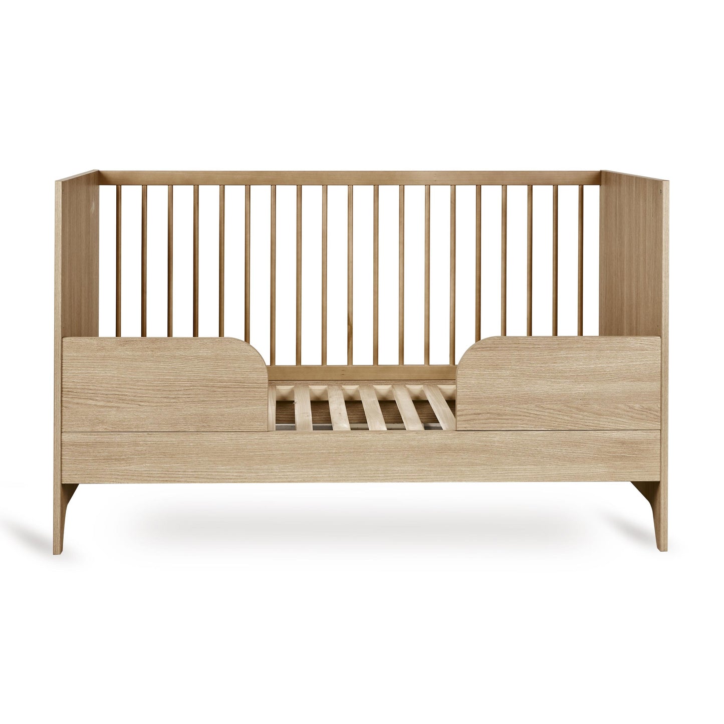 Quax Tsugi Convertible Cot Bed 140 x 70cm Honey Ash