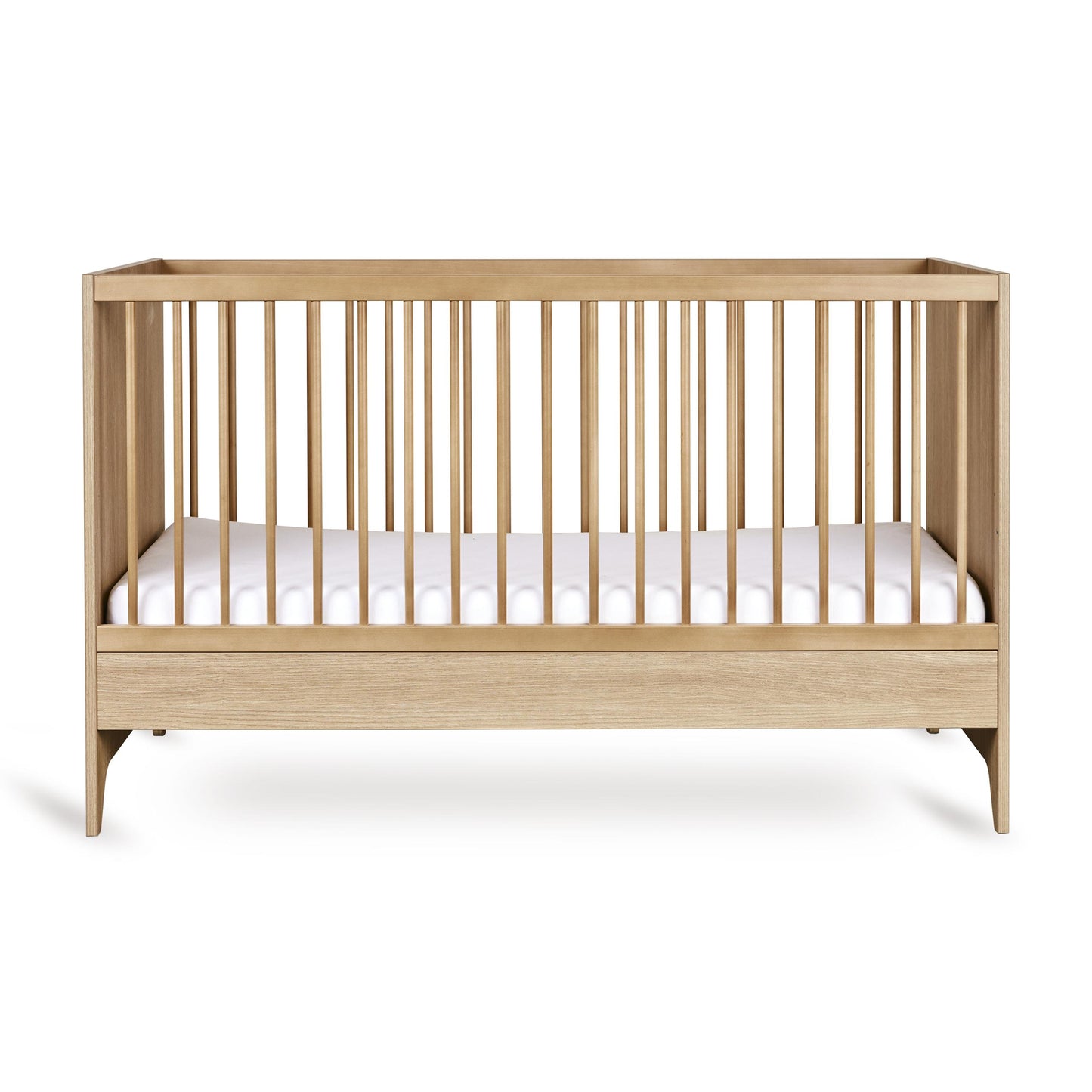 Quax Tsugi Convertible Cot Bed 140 x 70cm Honey Ash