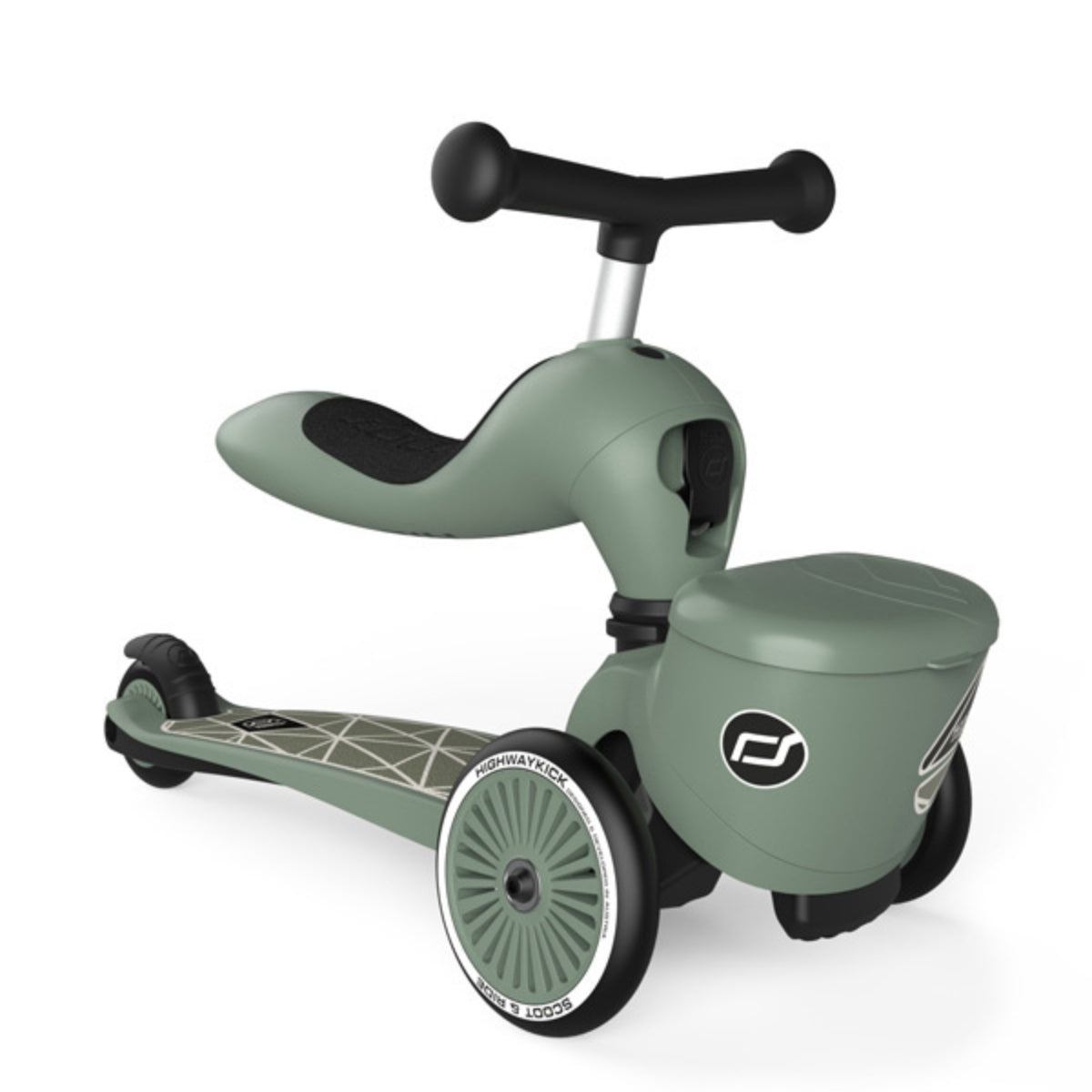 Scoot & Ride Highwaykick 1 Lifestyle - Green Lines