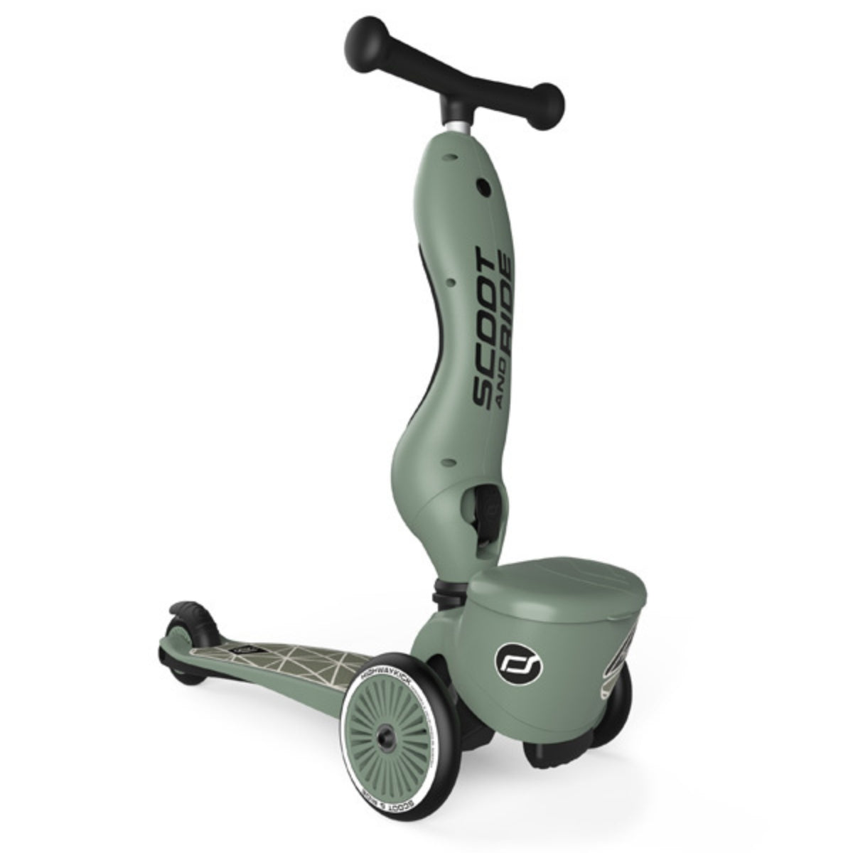 Scoot & Ride Highwaykick 1 Lifestyle - Green Lines