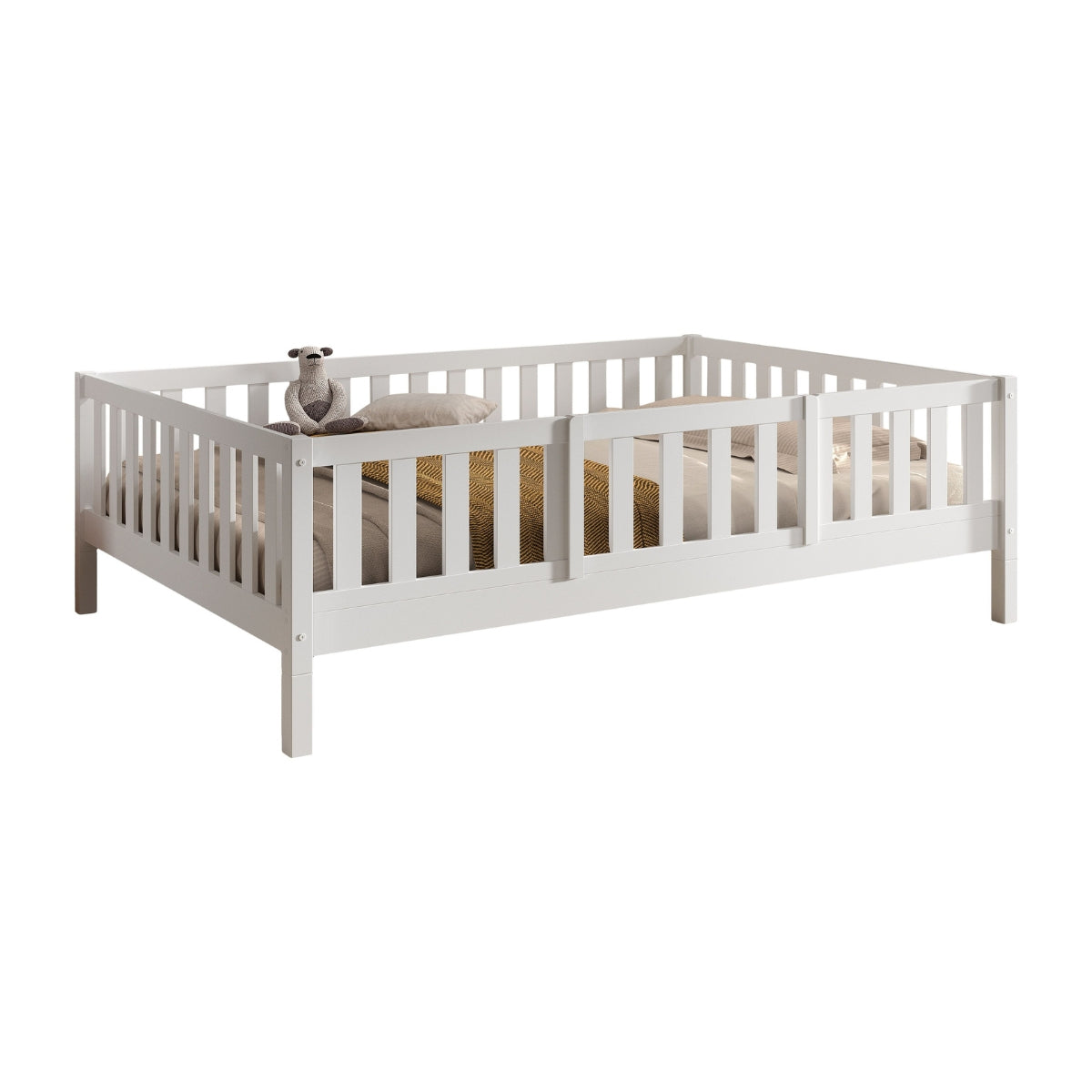 VIPACK DALLAS Toddler Bed Guard White