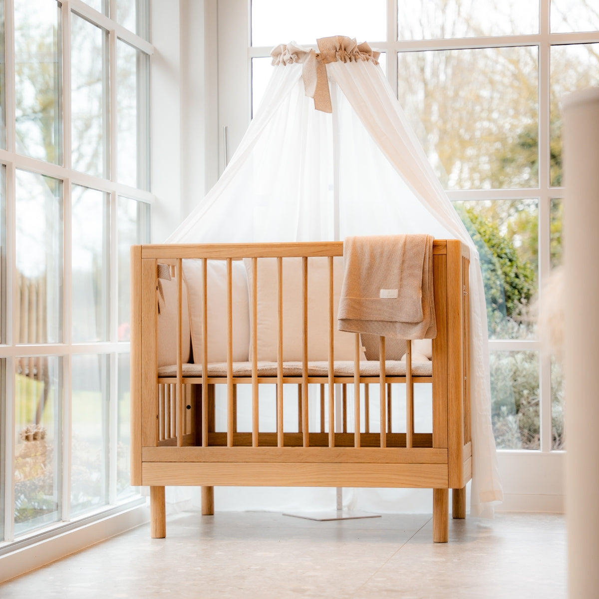 VIPACK JAXX FORREST baby playpen 95 x 75cm oak