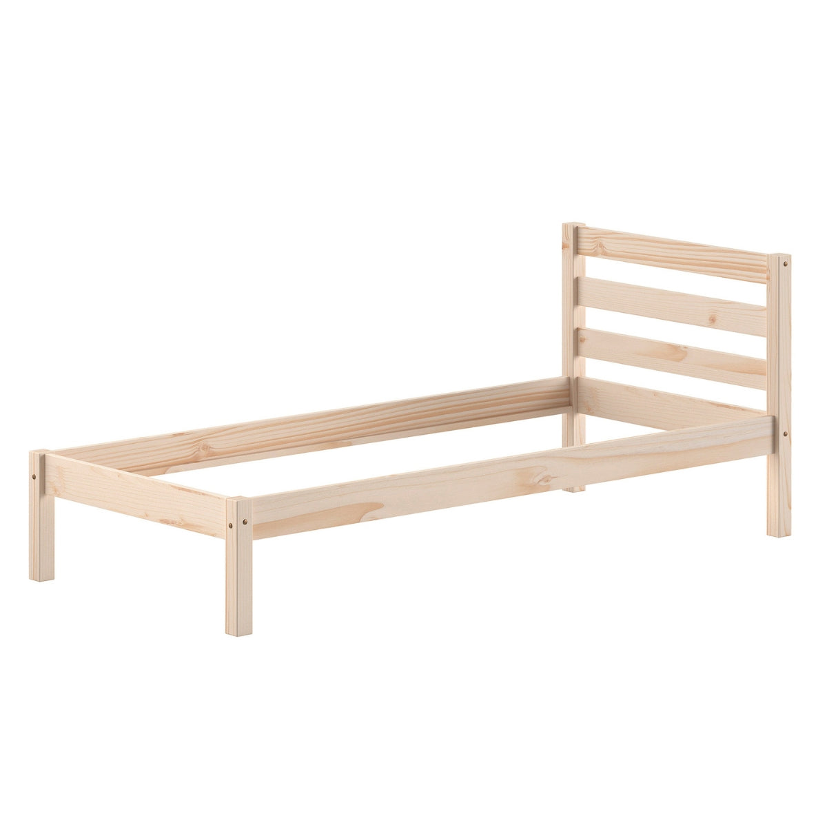 VIPACK PINO single bed 90 X 200cm natural